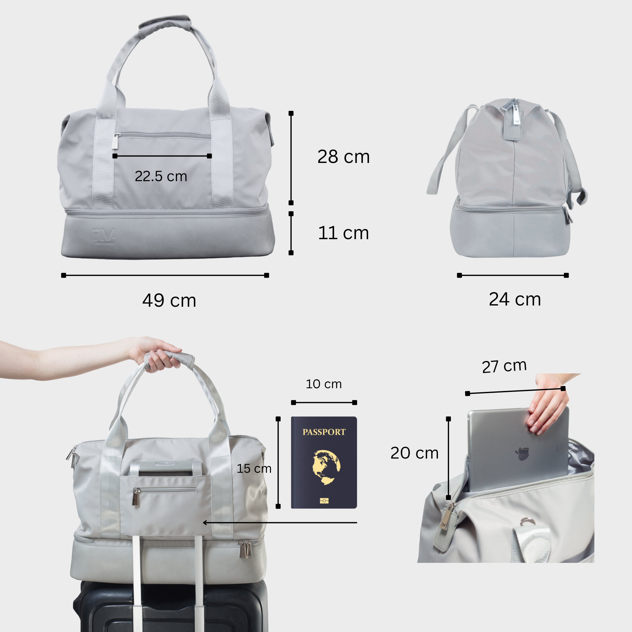 Travelmuse Weekender – Die perfekte Tasche für 3–4 Tage